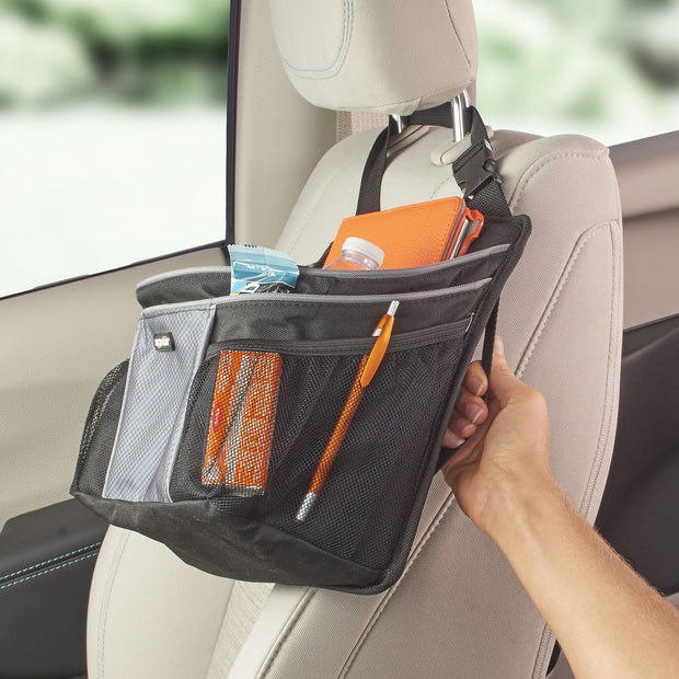 High Road DriverStash™ Car Front Seat Organizer - Black