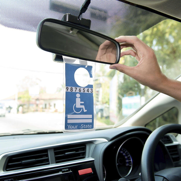 Handicapped Parking Placard Holder