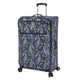variant:42159016640589 London Fog Mayfair Softside Large Checked Luggage Navy And White Paisley