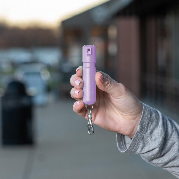 variant:41415701102669 Sabre Mighty Discreet Pepper Spray Lavender