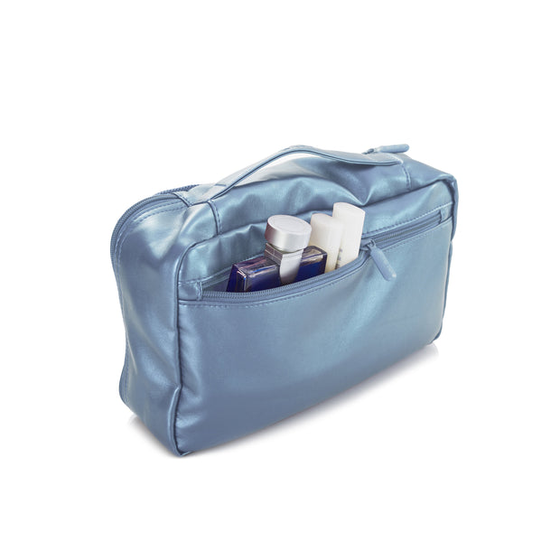 variant:41992558575693 Metallic Packing Cube 5-Piece Set Icy Blue