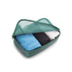 variant:41992558641229 Metallic Packing Cube 5-Piece Set Midnight Green
