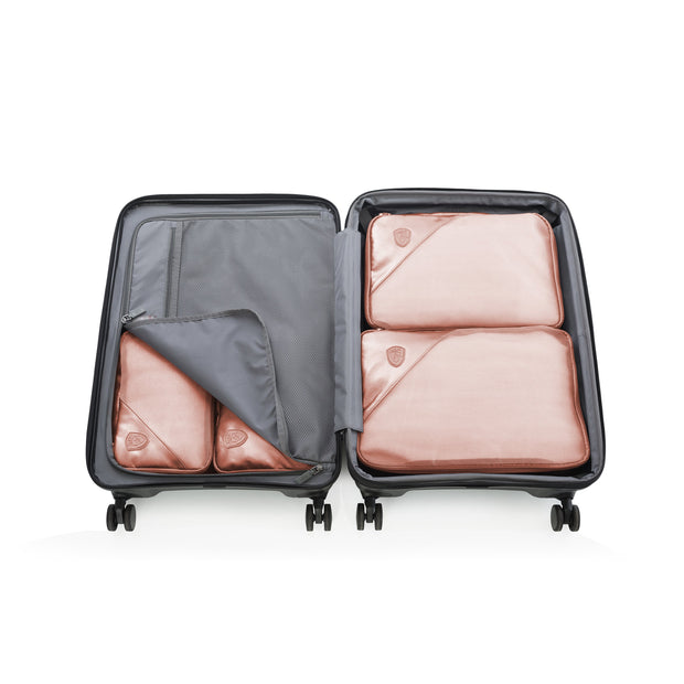 variant:41992558673997 Metallic Packing Cube 5-Piece Set Rose Gold