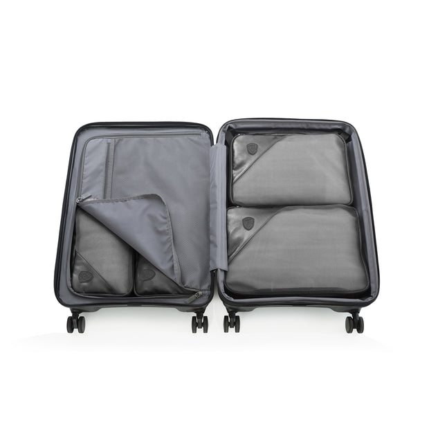 variant:41992558542925 Metallic Packing Cube 5-Piece Set Charcoal