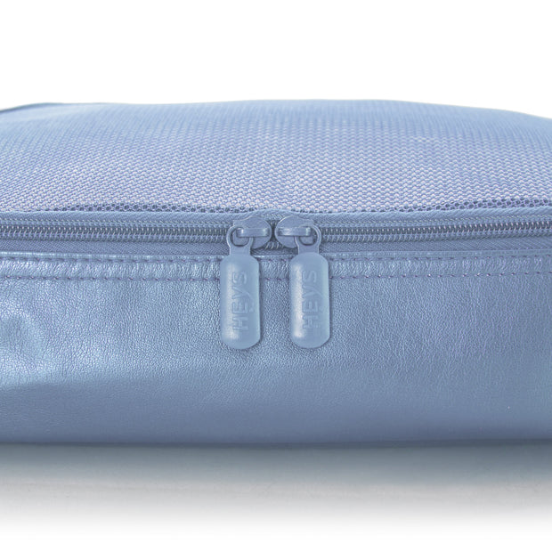 variant:41992558575693 Metallic Packing Cube 5-Piece Set Icy Blue