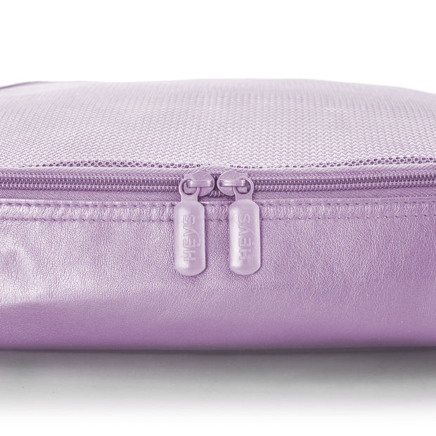 variant:41992558608461 Metallic Packing Cube 5-Piece Set Lilac