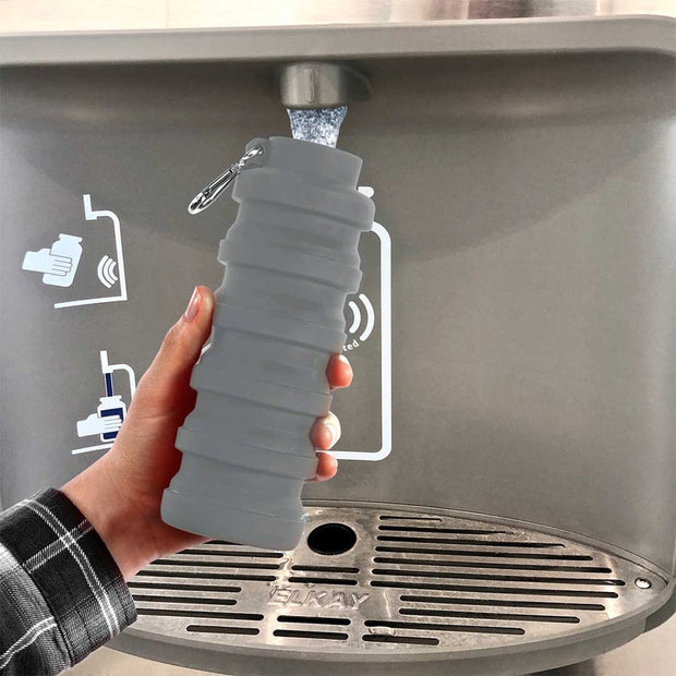 variant:46309297684672 Collapsible Bottle Gray