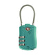 variant:41415600701517 Smooth Trip TSA Accepted Combination Cable Lock - Teal