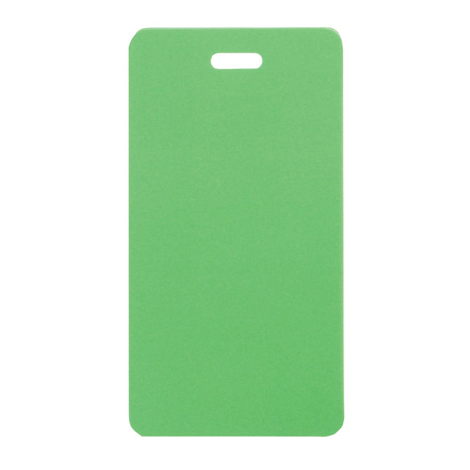 Smooth Trip Neon Matte Luggage Tag - Green