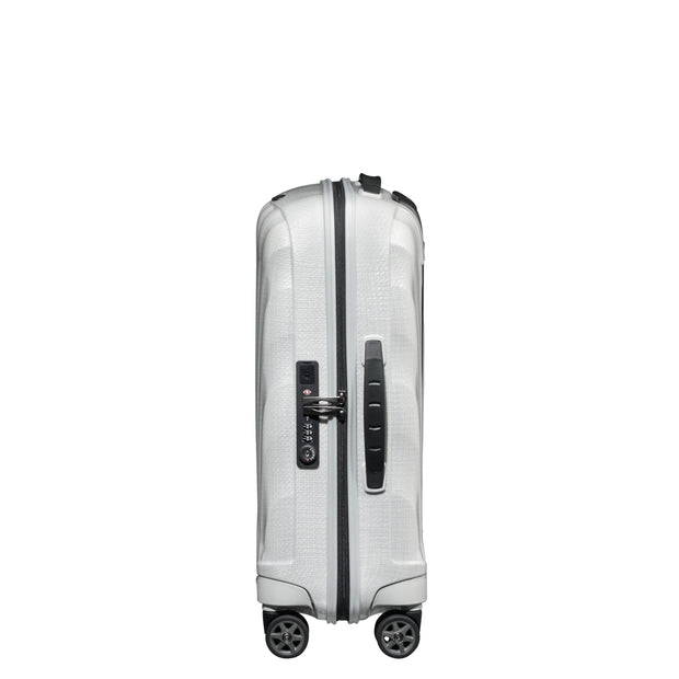 variant:43670272475328 Samsonite C-Lite Carry-On Spinner Off White