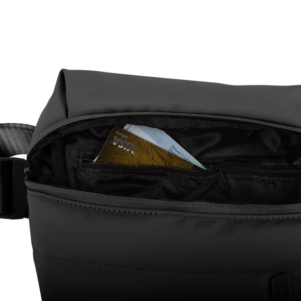 variant:41992561000525 The Puffer Mini Waist Bag Black