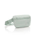 variant:41992561066061 The Puffer Mini Waist Bag Sage Green