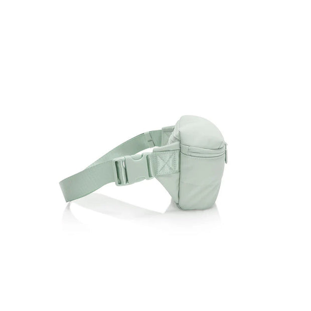 variant:41992561066061 The Puffer Mini Waist Bag Sage Green