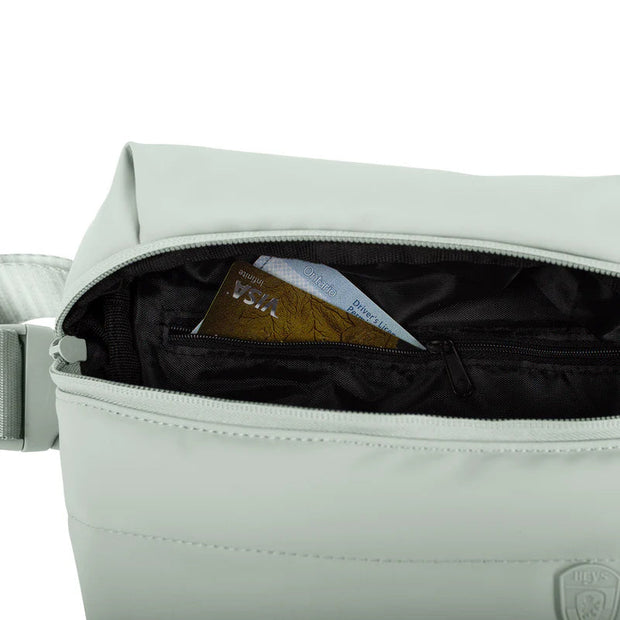 variant:41992561066061 The Puffer Mini Waist Bag Sage Green