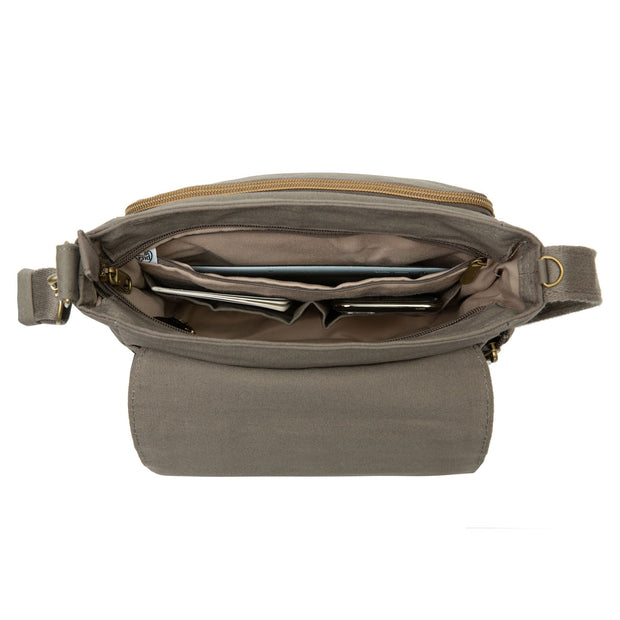 variant:41415605551181 AAA.com l Anti-Theft Courier Tour Bag - Stone