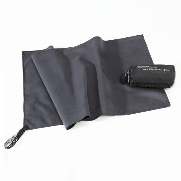 variant:41415737802829 Ultralight Microfiber Towel Small Grey