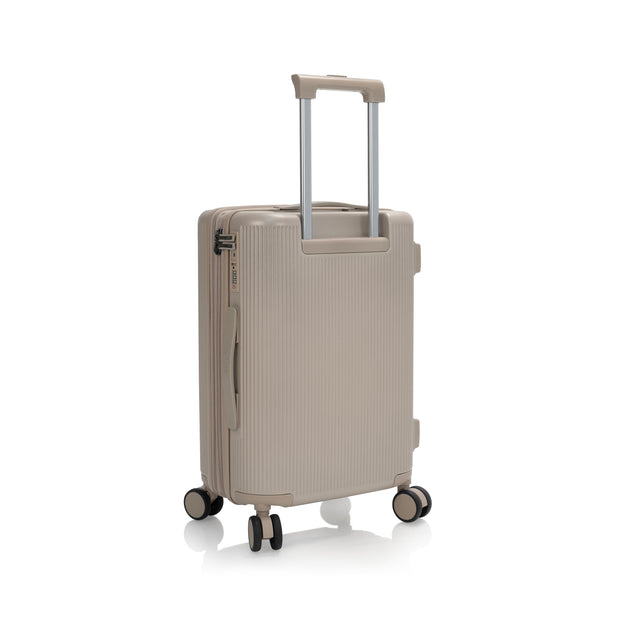 variant:41992531083341 Earth Tones Hardside 21' Carry-On Luggage Atmosphere