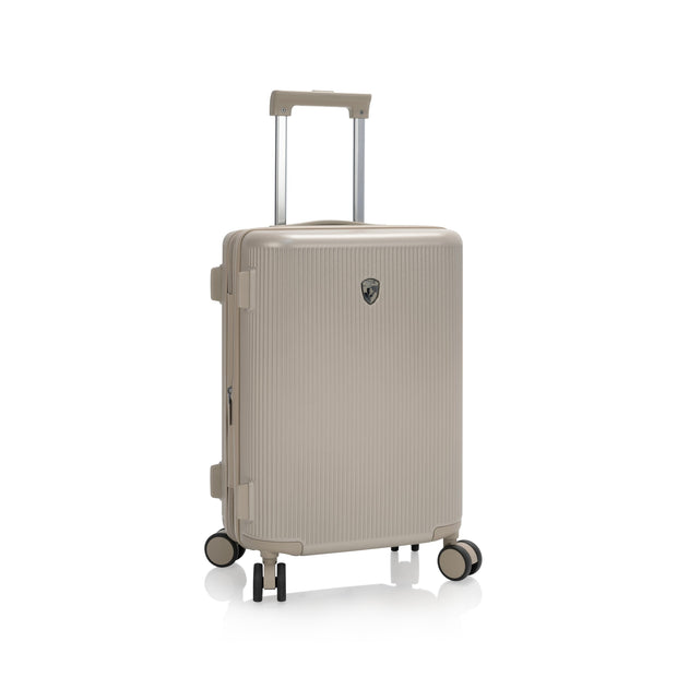 variant:41992531083341 Earth Tones Hardside 21' Carry-On Luggage Atmosphere