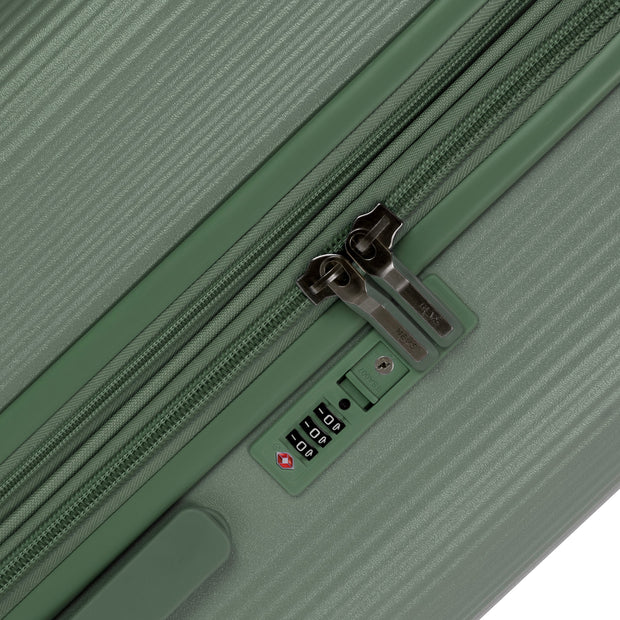 variant:41992531148877 Earth Tones Hardside 21' Carry-On Luggage Moss