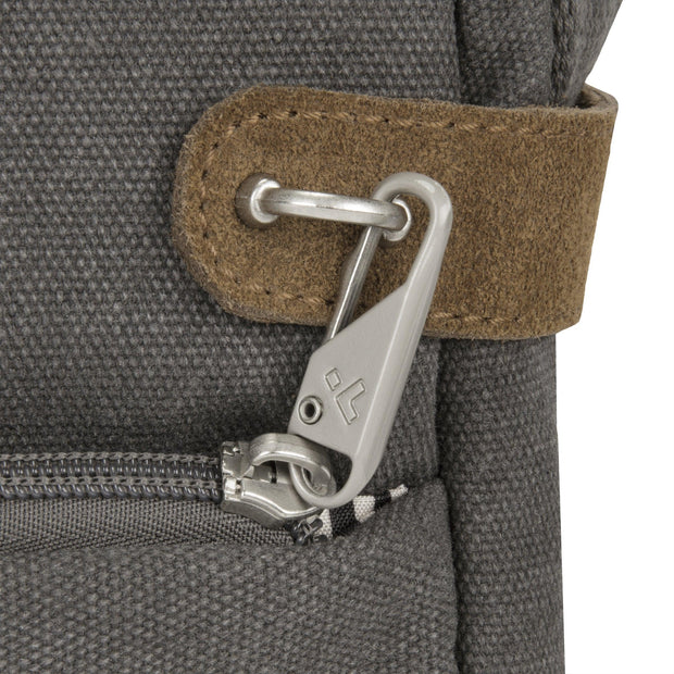 variant:41415625932877 Travelon Anti-Theft Heritage Crossbody - Pewter