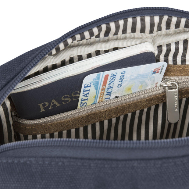 variant:41415625900109 Anti-Theft Heritage Crossbody - Indigo