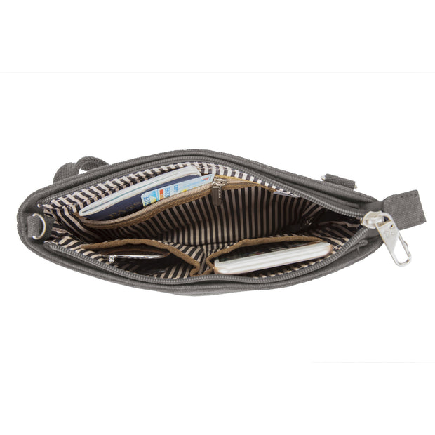 variant:41415626293325 Anti-Theft Heritage Small Crossbody-Pewter