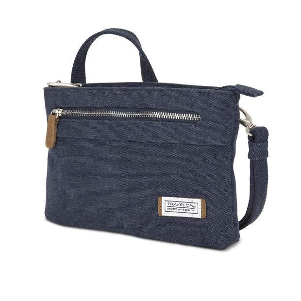 variant:41415626326093 Anti-Theft Heritage Small Crossbody - Indigo
