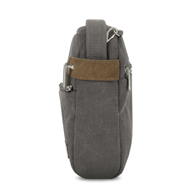 variant:41415625932877 Travelon Anti-Theft Heritage Crossbody - Pewter