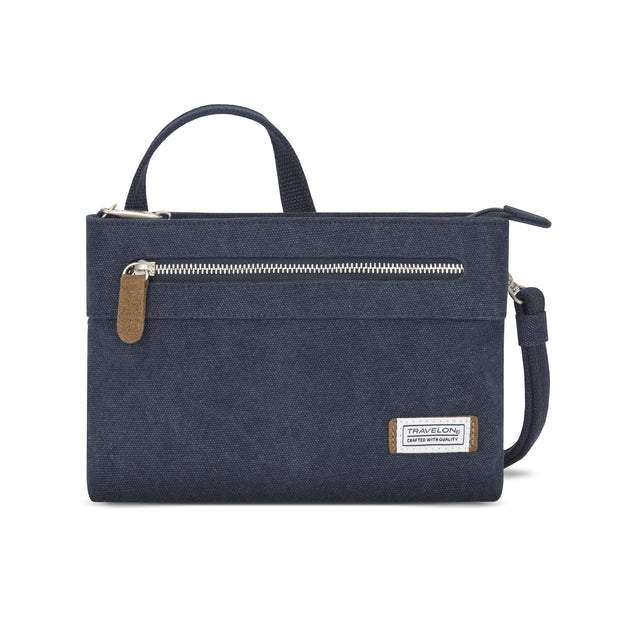 variant:41415626326093 Anti-Theft Heritage Small Crossbody - Indigo