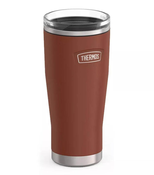 variant:41903149383757 Thermos 24oz Icon Stainless Steel Cold Cup w/ Slide Lock Saddle